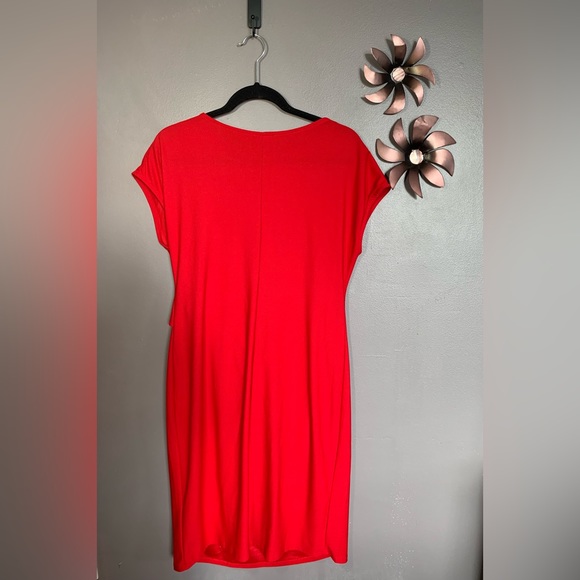 Red Formal Maternity Dress - Picture 4 of 4